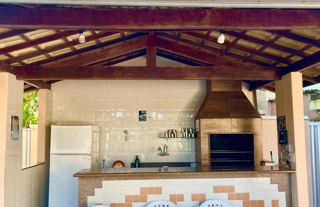 Apartamento familiar térreo cozinha tv smart ar-condicionado wifi em Taperapuan-1